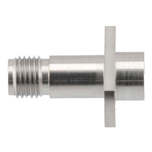 SMA Female (Jack) to SMP Male (plug) Limited Detent 2 Hole Flange Adapter, 1.2 VSWR SM8832