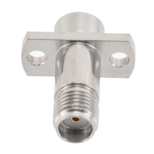 SMA Female (Jack) to SMP Male (plug) Limited Detent 2 Hole Flange Adapter, 1.2 VSWR SM8832