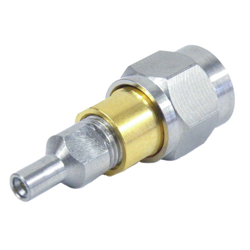 1.85mm Male (Plug) to G3PO Male (Plug) Full Detent Adapter, Gold Plated Beryllium Copper Body, 1.33 VSWR SM8952