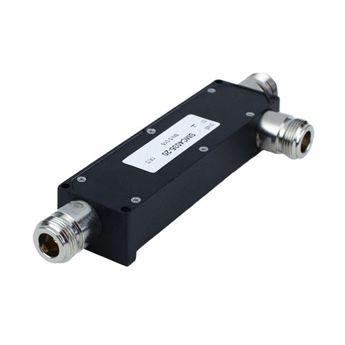 N Directional Coupler 20 dB Coupled Port From 800 MHz to 2.5 GHz Rated To 60 Watts SMC4035-20