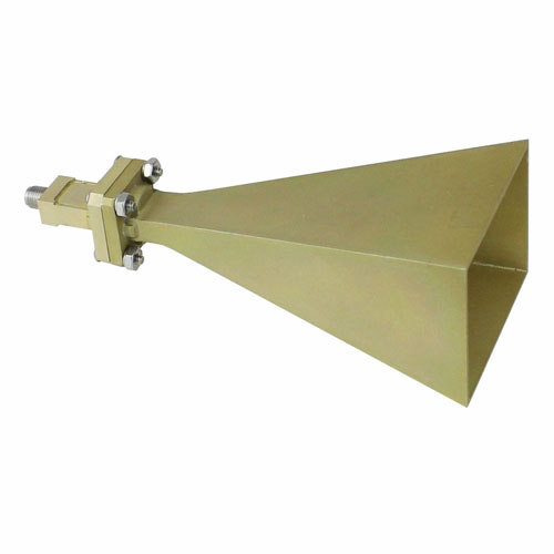 WR-42 Standard Gain Horn With 2.92mm Female Input and 20 dB Typical Gain Operating Within 18 GHz to 26.5 GHz Frequency Range SMH142KS-20
