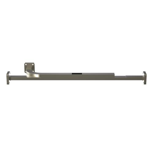 20 dB WR-28 Waveguide Broadwall Coupler with UG-599/U Square Cover Flange and H-Plane Coupled Port from 26.5 GHz to 40 GHz in Brass Copper SMW28HC001-20