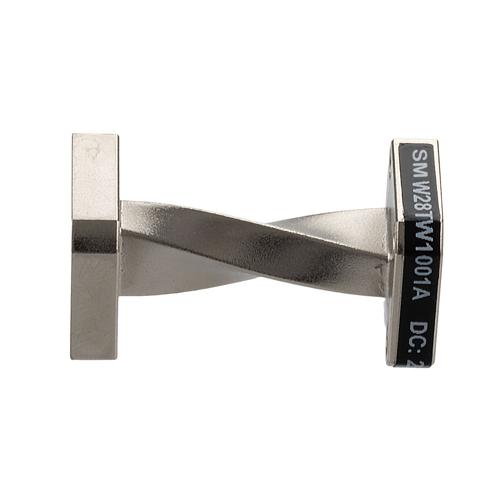 WR-28 90 Degree Waveguide Twist Using a UG-599/U Flange And a 26.5 GHz to 40 GHz Frequency Range SMW28TW1001A