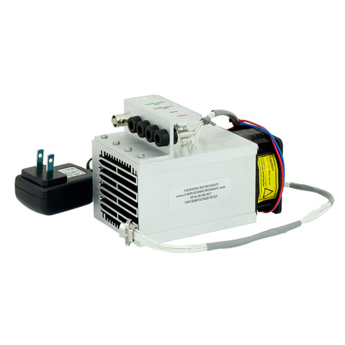 Amplifier Heat Sink with Fan for RF Power Amp SPA-060-45-25-SMA, SPA-060-50-SMA and SPA-060-60-10-SMA SPA-00-00-KIT