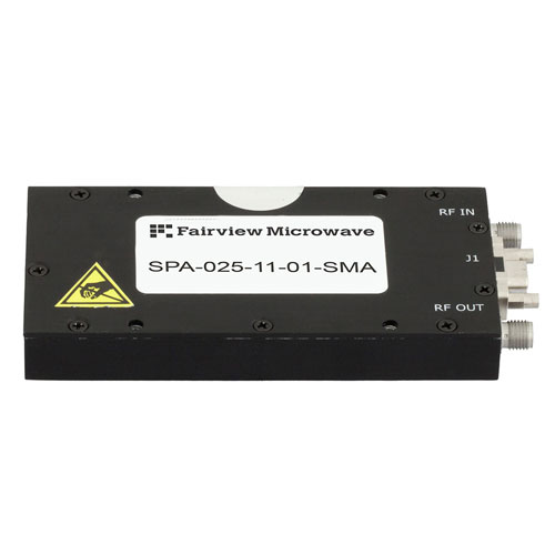 High Power Amplifier at 5 Watt P1dB Operating from 1.7 GHz to 2.5 GHz with SMA Input, SMA Output and 11 dB Gain SPA-025-11-01-SMA