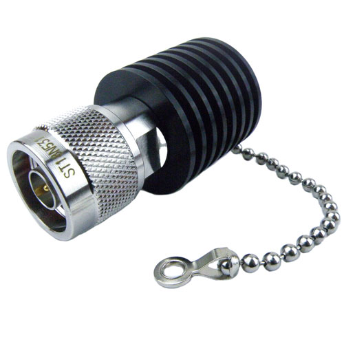 N Male (Plug) Termination (Load) 5 Watts To 18 GHz With Chain, 1.4 VSWR ST18N531