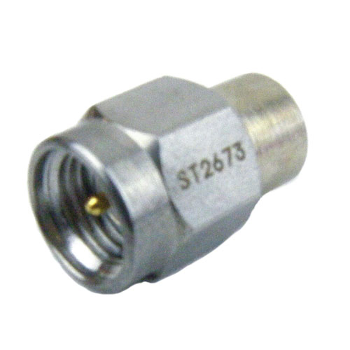 SMA Male (Plug) Termination (Load) 2 Watts To 26.5 GHz, Passivated Stainless Steel, 1.35 VSWR, 500 Watts Peak Power ST2673