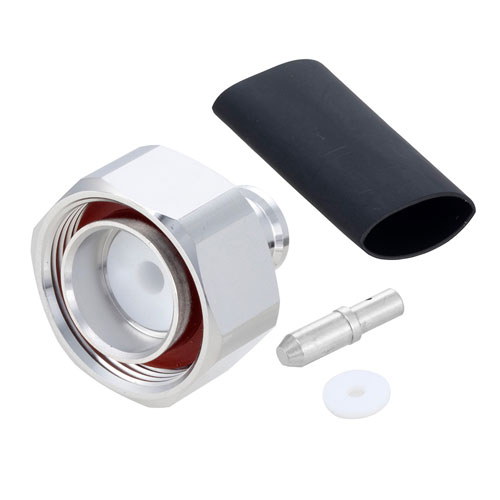 7/16 DIN Male (Plug) Low PIM Connector for SPP-375-LLPL, SPO-375, SPF-375 Cable, Solder TC-375-716M-LP