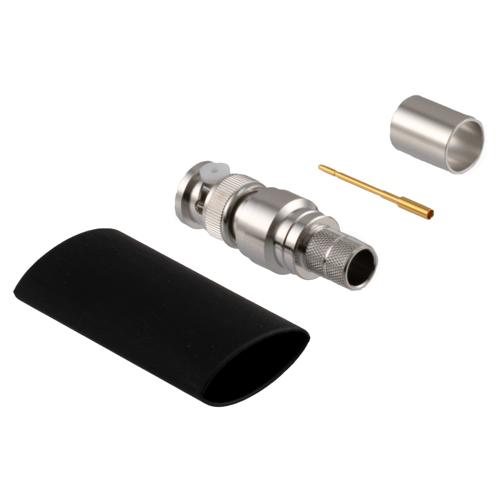 75 Ohm BNC Male Connector Crimp Attachment for LMR-400-75, LMR-400-75-DB, LMR-400-75-FR Cable TC-400-BM-75-X