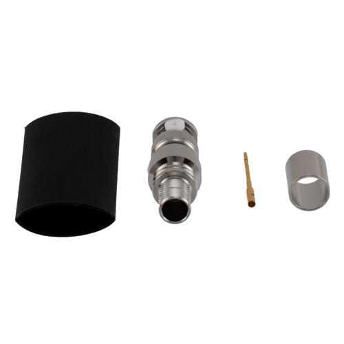 75 Ohm BNC Male Connector Crimp Attachment for LMR-400-75, LMR-400-75-DB, LMR-400-75-FR Cable TC-400-BM-75-X