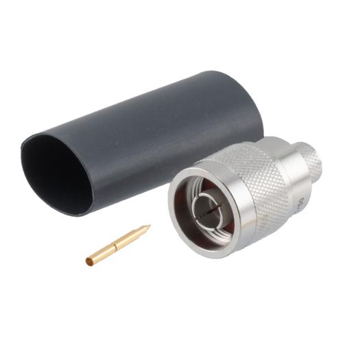 75 Ohm N Male Connector Crimp Attachment for LMR-400-75, LMR-400-75-DB, LMR-400-75-FR Cable TC-400-NM-75/50