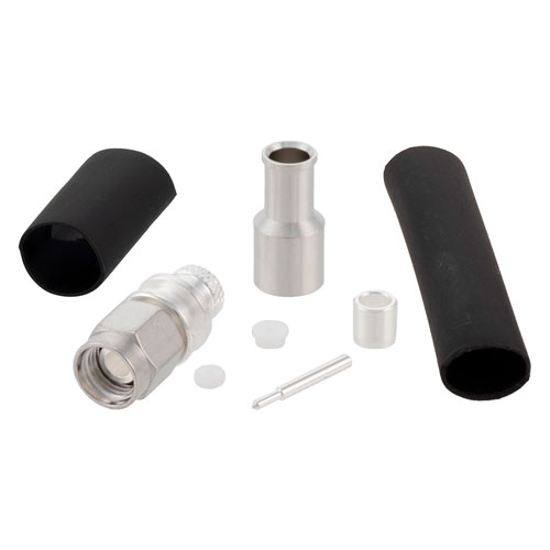 SMA Male Low PIM Connector Solder Attachment for TFT-402, TFT-402-LF TC-402-SM-LP