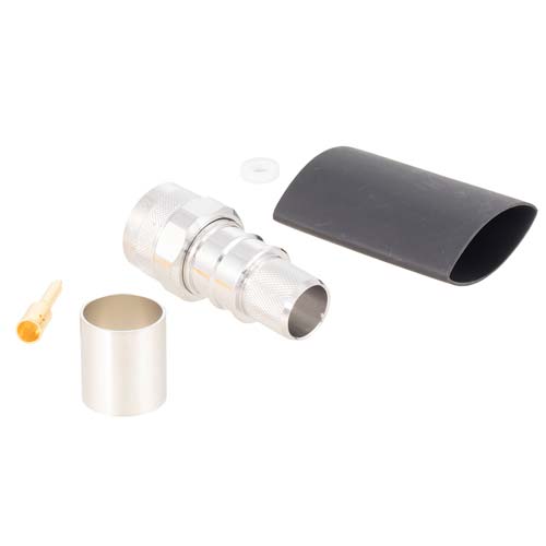 N Male (Plug) Connector for LMR-600 Cable, Crimp/Solder TC-600-NMH-X