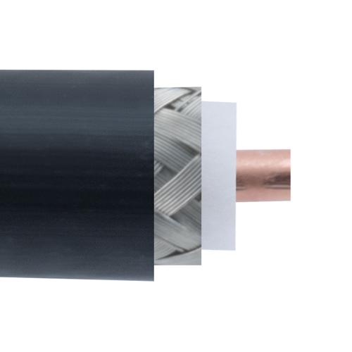 TCOM-195 Low PIM Flexible Coax Cable Black PE Jacket TCOM-195