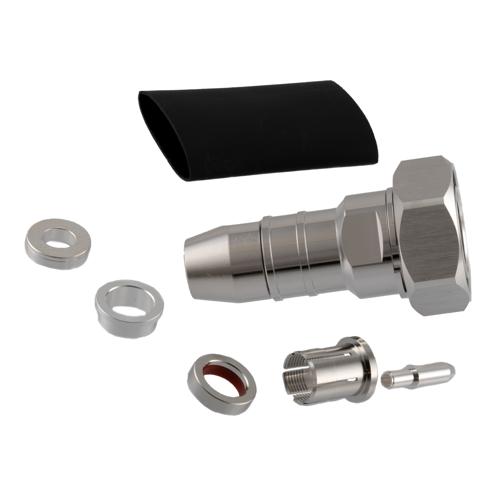 7/16 DIN Male Low PIM Connector Clamp/Solder Attachment for TCOM-400, TCOM-400-FR, LMR-400, LMR-400-DB, LMR-400-FR, LMR-400-UF TCP-400-716MC-LP