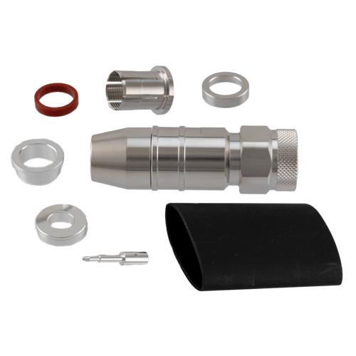 N Male Low PIM Connector Clamp/Solder Attachment for TCOM-400, TCOM-400-FR, LMR-400, LMR-400-DB, LMR-400-FR, LMR-400-UF TCP-400-NMC-LP