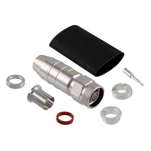 N Male Low PIM Connector Clamp/Solder Attachment for TCOM-400, TCOM-400-FR, LMR-400, LMR-400-DB, LMR-400-FR, LMR-400-UF TCP-400-NMC-LP