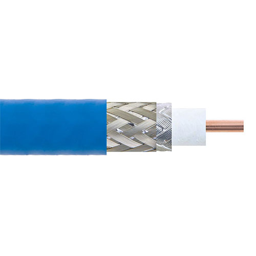TFT-5G-402 Low PIM Flexible Coax Cable Blue FEP Jacket TFT-5G-402