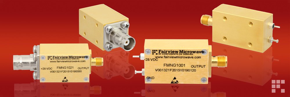 Calibrated Noise Sources from Fairview Microwave Cover Broadband Frequencies from 10 KHz to 18 GHz