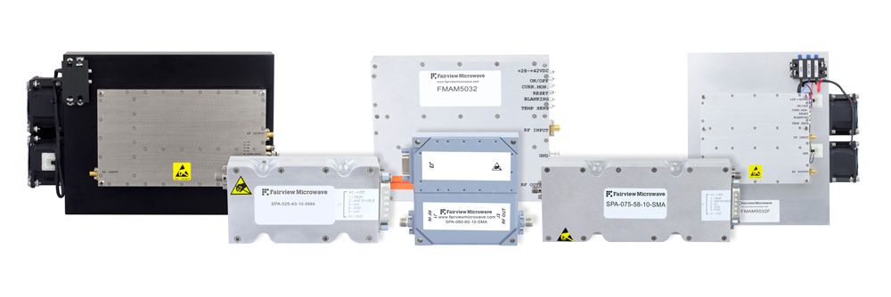 Solid State GaN Power Amplifiers from Fairview Microwave
