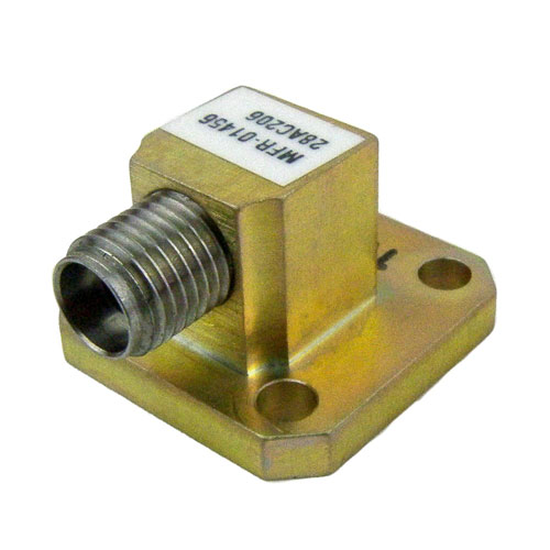 WR28 to 2.92mm Female Waveguide to Coax Adapter UG599/U Square Cover