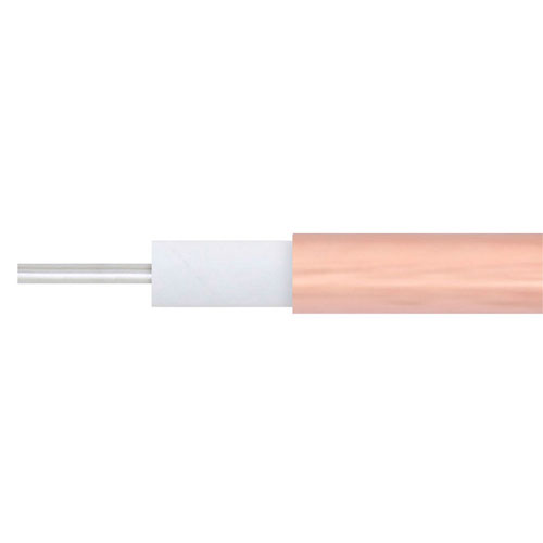 .118 SemiRigid Coax Cable with a Bare Copper Outer Conductor in Coiled