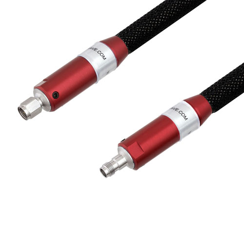 Vector Network Analyzer (VNA) Ruggedized 40 GHz Test Cable 2.4mm Male