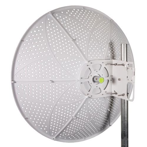 4950 MHz to 7125 MHz, 3foot mesh collapsible Parabolic Antenna, 2x2