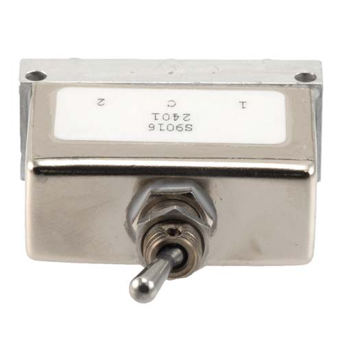 Manual SPDT Toggle Switch from DC to 26.5 GHz, SMA Female, and Rated to