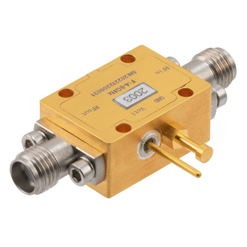 Analog Phase Shifter, 4 GHz to 8 GHz, 360 degree Phase Range, 0V to