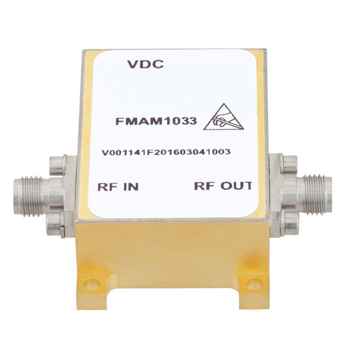 Low Phase Noise Amplifier Operating From 7 GHz to 11 GHz with 9 dB Gain