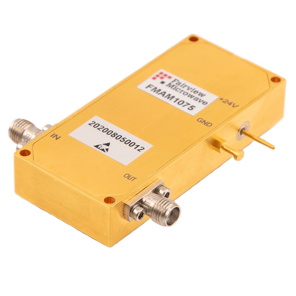 42 dB Gain GaN Input Protected Low Noise Amplifier Operating from 1 GHz to 7 GHz with 1.5 dB NF, 25 dBm Psat and SMA