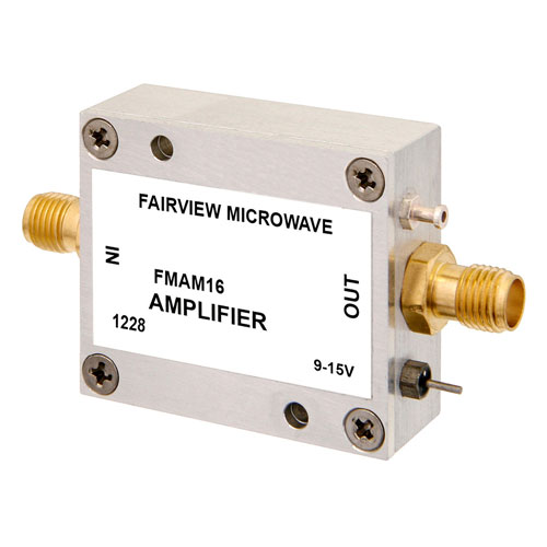 18 dB Gain Block Amplifier Operating From 100 MHz to 3 GHz with 16 dBm