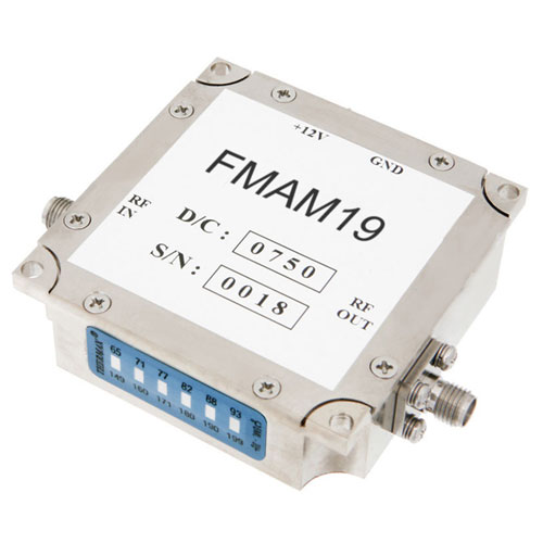 26 dB Gain Block Amplifier Operating From 1 GHz to 4 GHz with 15 dBm