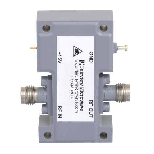5.5 dB NF, 18 GHz to 40 GHz, Low Noise Broadband Amplifier with 10 dBm