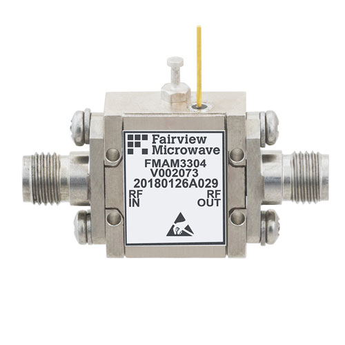 4.5 dB NF, 18 GHz to 40 GHz, Low Noise Broadband Amplifier with 10 dBm