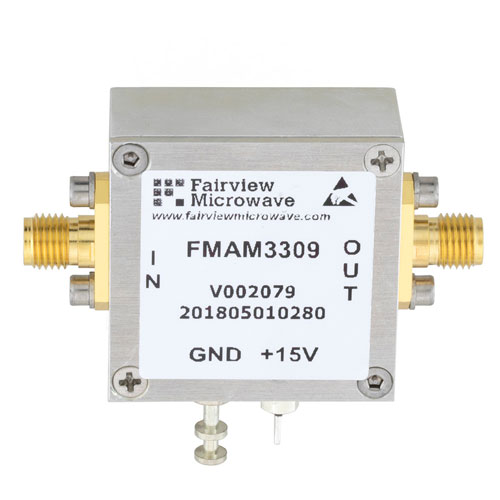 4 dB NF, 1 MHz to 3 GHz, Low Noise Broadband Amplifier with 22 dBm, 21
