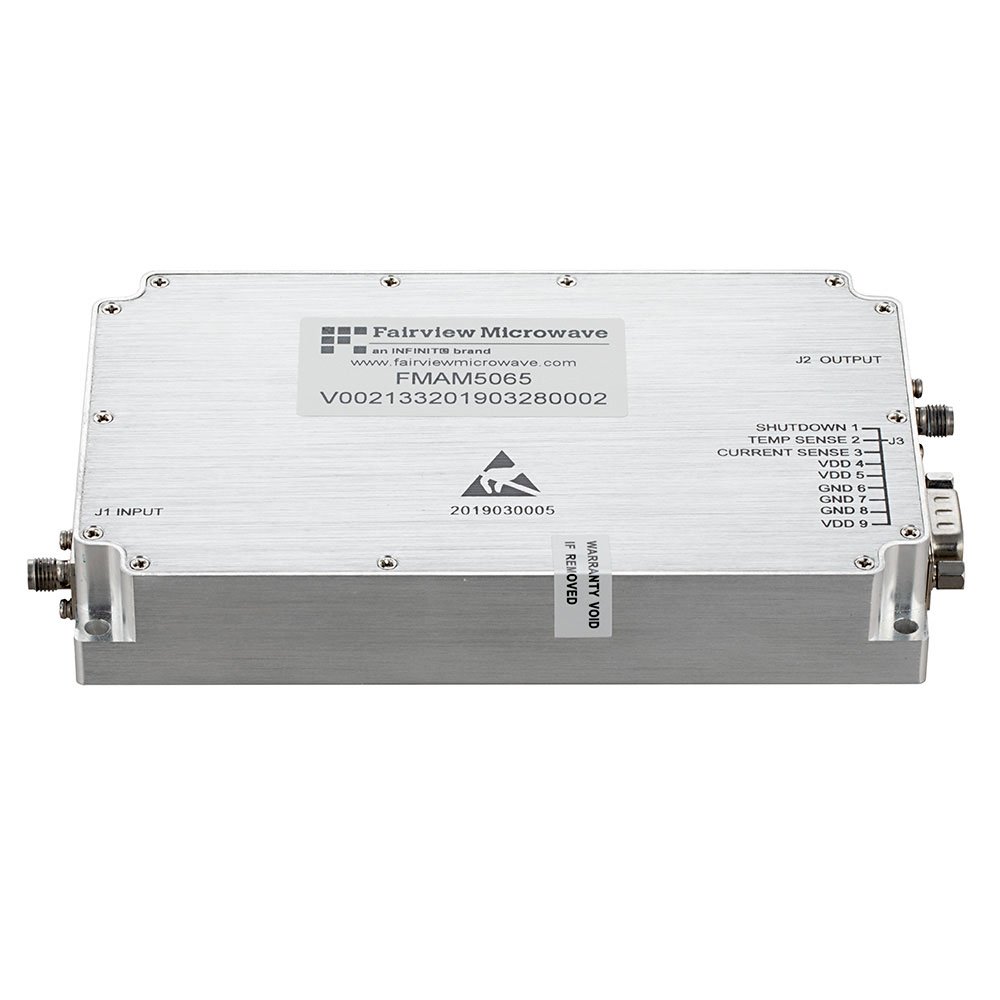51 dB Gain High Power LDMOS Amplifier at 100 Watt Psat Operating from 20 MHz to 520 MHz with SMA