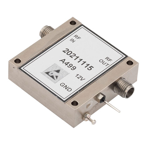 35 dB min Gain, Temperature Compensated Low Noise Amplifier, 18 dBm