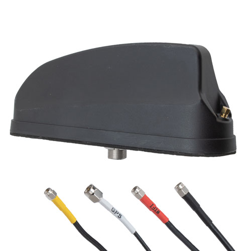 617 to 6000 MHz 4G, 5G, WiFi, GPS Multiband Shark Fin Antenna, SMA