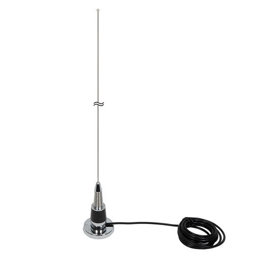 136174 MHz, 3.5 dBi Gain, Omnidirectional Antenna with NMO