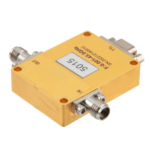 1 MHz to 43.5 GHz Absorptive Digital Control Attenuator, 31.5 dB, 6