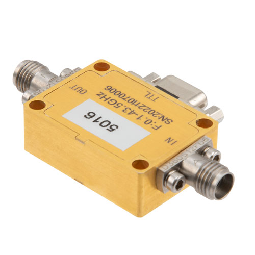 100 MHz to 40 GHz Absorptive Digital Step Attenuator, 15.5 dB, 5 Bits