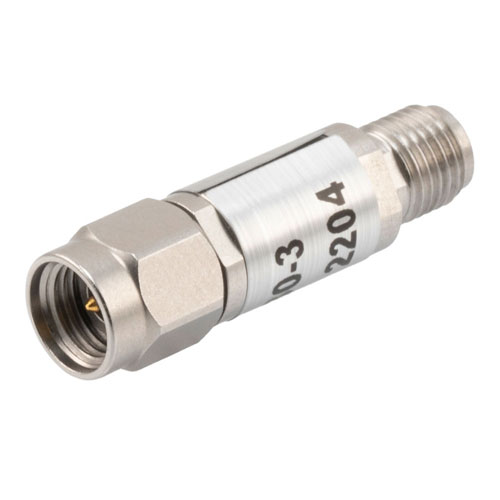 3 dB Fixed Attenuator 2.92mm Male (Plug) to 2.92mm Female (Jack) Up to