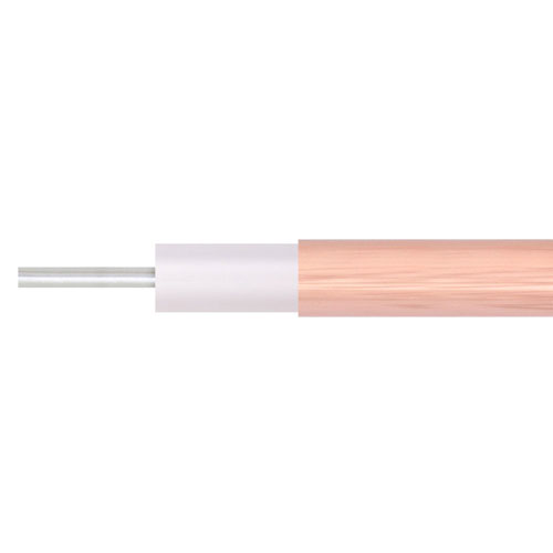 .047 Low Loss SemiRigid Coax Cable with Copper Outer Conductor and