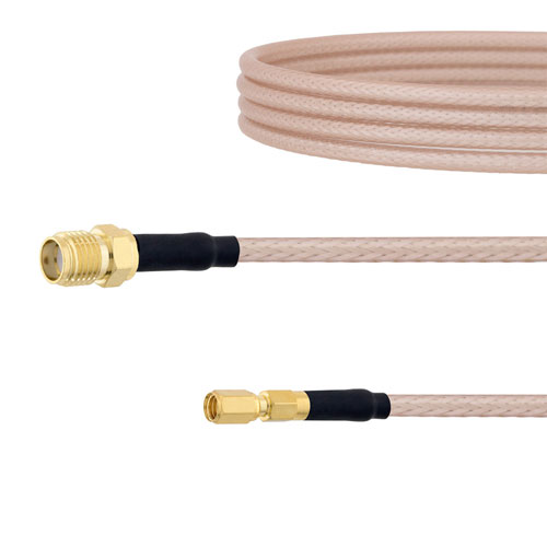 Low Loss SMA Female to SSMC Male Cable RG316 Coax