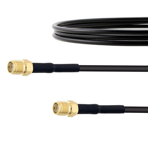 Low Loss SMA Female to SMA Female Cable RG174 Coax