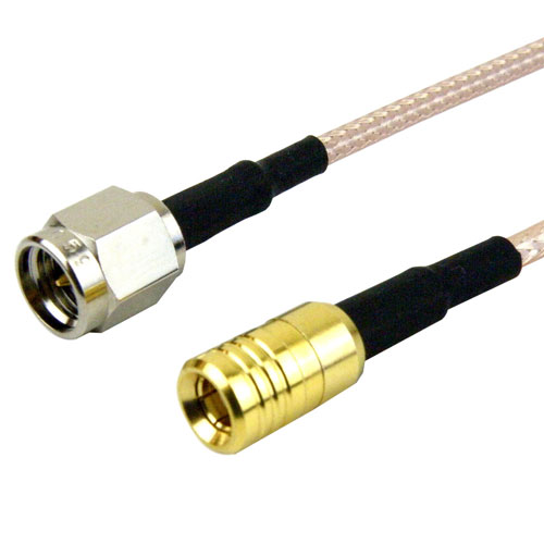SMA Male (Plug) to SMB Plug (Male) Cable RG316 Coax Up To 3 GHz, 1.35 VSWR