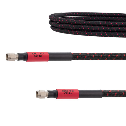 Precision 1.85mm Male to 1.85mm Male Cable VNA High Flex Coax