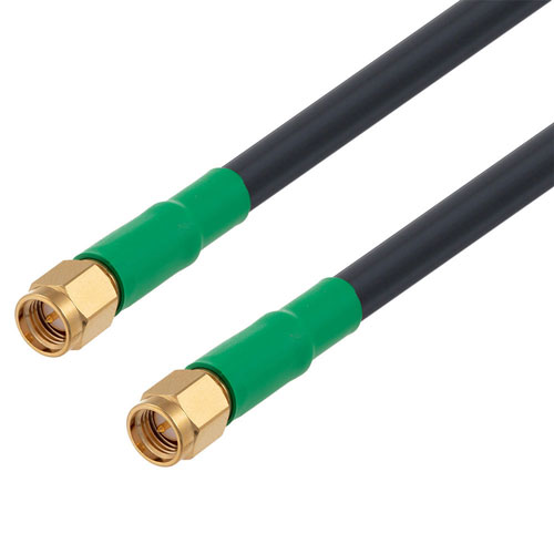Low Loss SMA Male to SMA Male Cable LMR240UF Coax with LF Solder